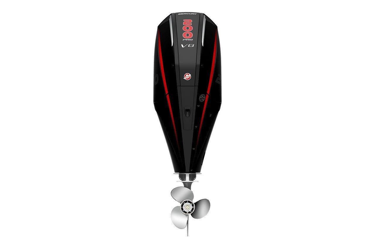 Mercury 200HP Pro XS 4-Stroke Outboard | Remote Mechanical | 20″ Long | mercury-pro-xs-200hp-outboard-remote-mechanical-electric-start-20-shaft-200l view 3
