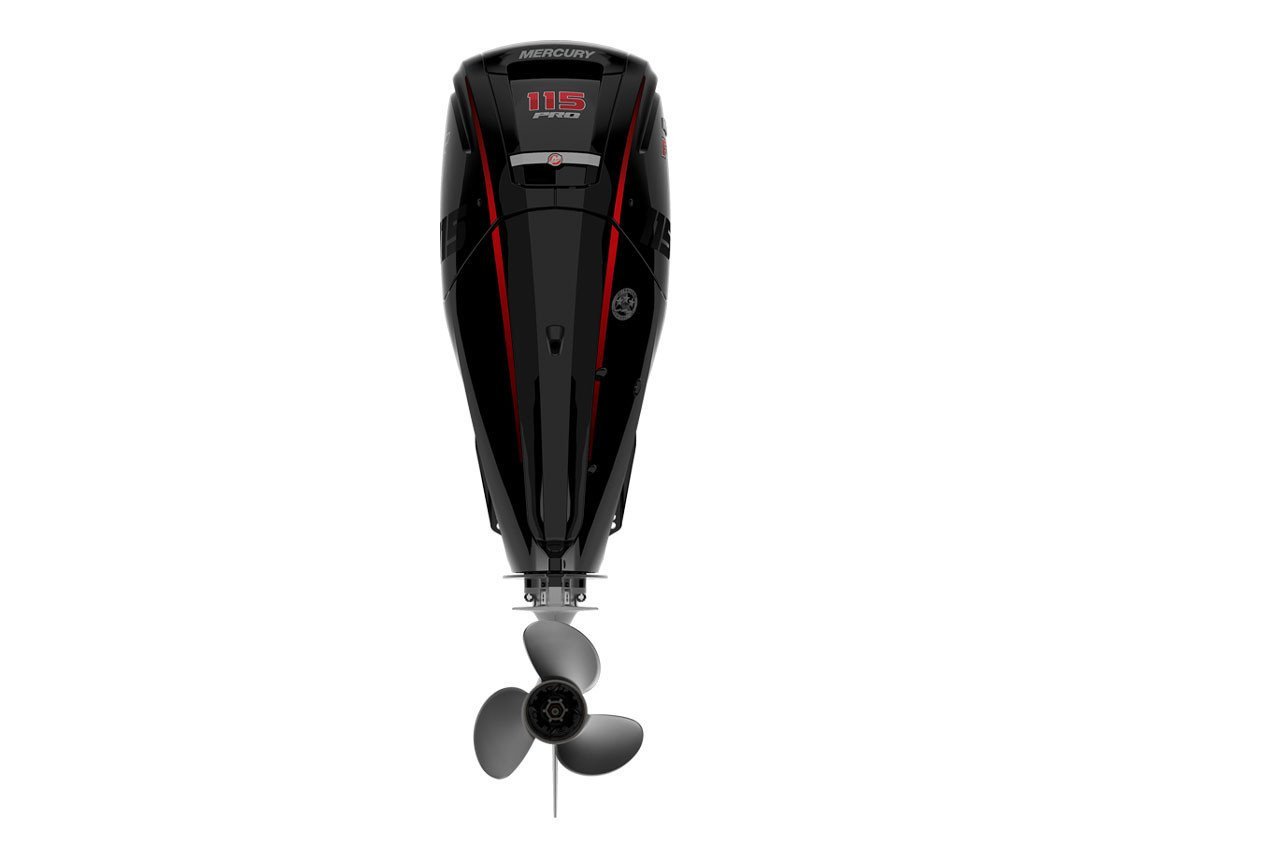 Mercury Pro XS  Command Thrust 115hp EXLPT Outboard – Remote Mechanical, Electric Start, 25″ Shaft – 115EXLPT view 6