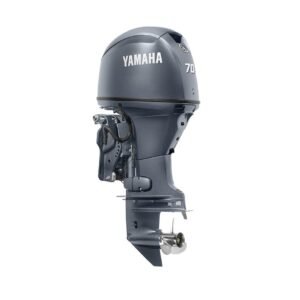 Yamaha F70AETL 70HP 4-Stroke Outboard Motor – Long (20″) Shaft, Electric start
